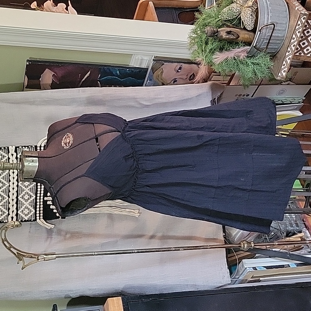 Wild Fable Black Mini Sundress M